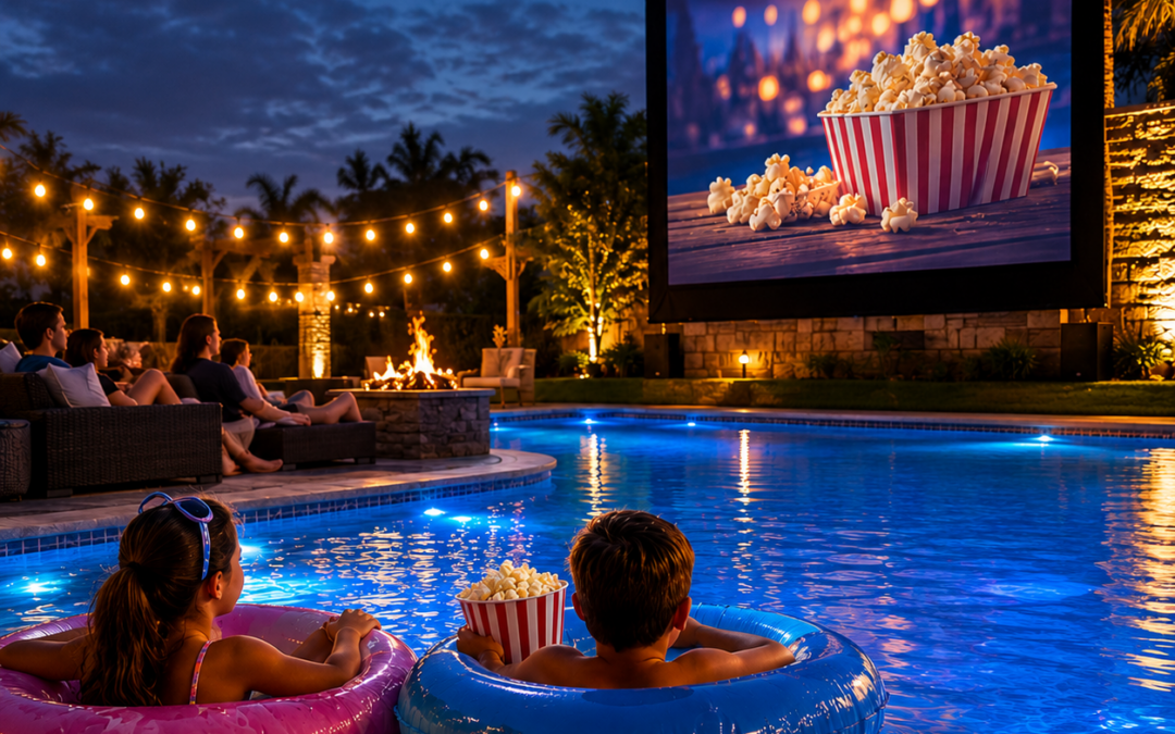 Backyard Movie Nights: Turn Your Pool Into the Ultimate Summer Entertainment Spot